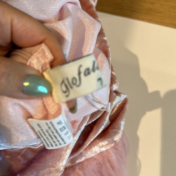 Stunning girls dress worn once size 7 - Picture 5 of 5